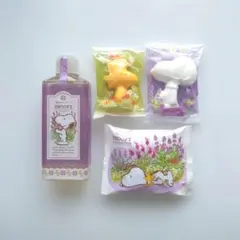 SNOOPY ボディソープ、スヌーピー型ソープなど　４点セット