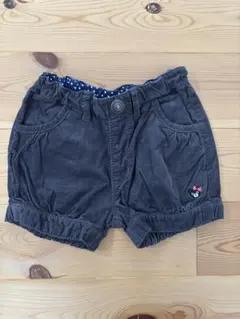 DOUBLE B ダークブラウン ショートパンツ