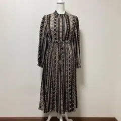 タグ付き　reve bleu レヴブルー ロング　ワンピース　柄　春