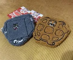 トムとジェリー　サガラポーチ　もこもこポーチ　2個セット