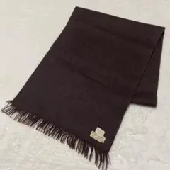 Burberrys バーバリーズ カシミヤ混マフラー スコットランド製　ブラウン