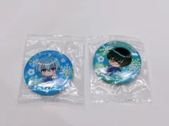 ブルーロック 缶バッジ 2個セット 糸師凛 氷織羊 くら寿司