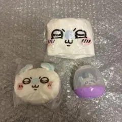 ちいかわ　ヘアバンド　もちもちフェイスマスコット　　ジェムリーズ　モモンガ