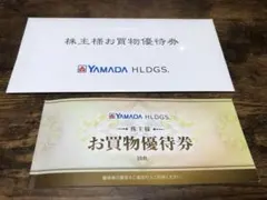 ヤマダ電機 お買い物優待券　5000円分