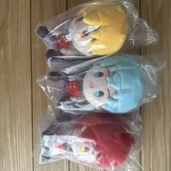 すとぷりるぅと・莉犬・ころんぬいぐるみ3体セット