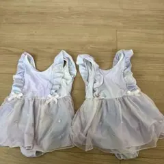 女の子向けワンピース水着2着セット