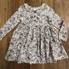 next 花柄長袖ワンピース