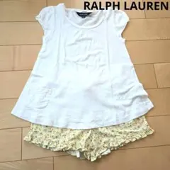 RALPH LAUREN　花柄ショートパンツ 130 Tシャツおまけ　120