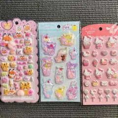 ボンボンドロップ風キャラクターシール　サンリオシェイカーハローキティ　おしり