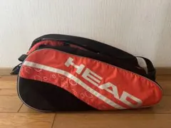 HEAD テニス ラケットバッグ ブラック/レッド