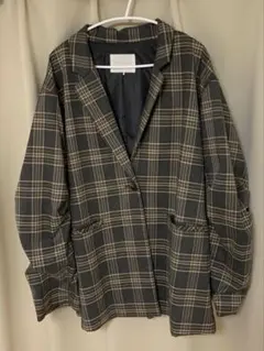 オーバーシルエットテーラードジャケット