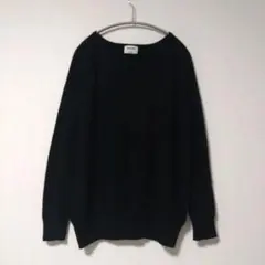 PLST Vネックニット ブラック サイズ2