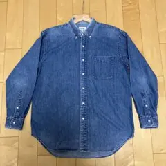 a*t様 BEAMS ビッグシルエット デニム ボタンダウンシャツ Sサイズ