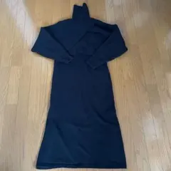 GU 黒 ニットセーター　セットアップ　Mサイズ