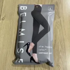 BELMISE スリムレギンス LL アンティークグレー