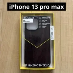 iPhone13ProMax用ケース 木目調　RHINOSHIELD