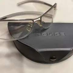 POLICE メタルフレームサングラス ケース付き