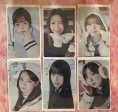 NiziU ハピドロ ハッピードロー フォトカード A 6人 セット ③