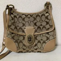 【COACH】ショルダーバッグ ブラウン