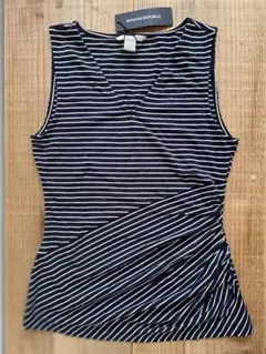BANANA REPUBLIC ノースリーブ ボーダー トップス XSのサムネイル