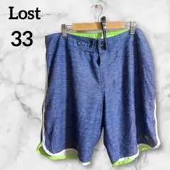 Lost 【33】ネイビー ショートパンツ サーフパンツのサムネイル