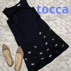 tocca フォーマル　ノースリーブ　ワンピース