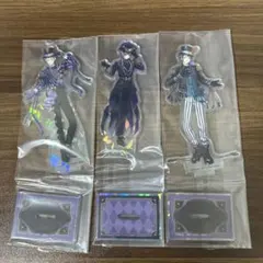 ツイステ 一番くじ C賞アクスタ アズール　フロイド　ジェイド　オクタヴィネル寮