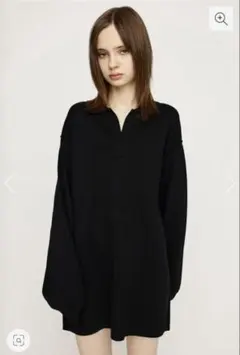 SLY ニットワンピース ブラック