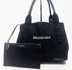 バレンシアガ　ブラックカバス　トートバッグS ハンドバックのサムネイル