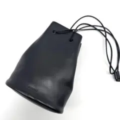 あんこさん専用】JIL SANDER ジルサンダー レザー 巾着型バッグ - メルカリ