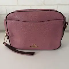 値下げ【早い者勝ち】COACH ショルダーバッグ ボルドー ベネットクロス 