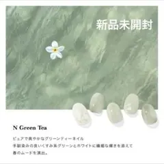 N Green Tea：ND-077-J/ ohora gelnails nai