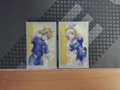 プロセカ　ローソンコラボ　クリアシート　鏡音リン　鏡音レン