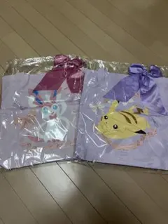 ポケットモンスター リボントートバッグ　ニンフィア　ピカチュウ