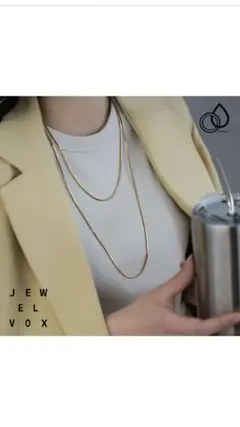 【JEWEL VOX】サージカルゴールドネックレス