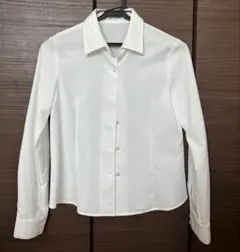 CHOPIN deux ホワイト　長袖シャツ　ブラウス　フォーマル 150cm