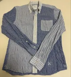 uniform experiment ストライプ柄クレイジーパターンシャツ 1のサムネイル