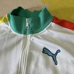 オ*ー様 超美品 プーマトラックジャケット カラフルカラー サイズL