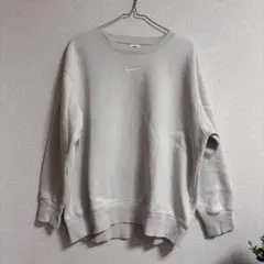 Nike ベージュ トレーナー Lサイズ