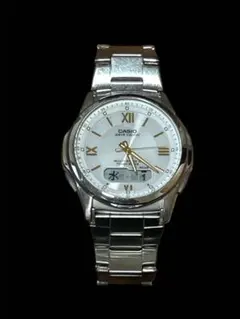 y*a様 【美品・稼働】CASIO WAVE CEPTOR 電波ソーラー 腕時計