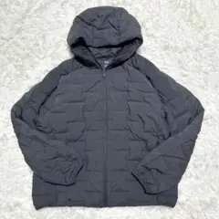 【極美品】UNIQLO ユニクロ パフテック パーカー グレー メンズ 3XL