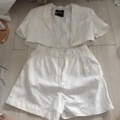 ZARA ホワイト セットアップ