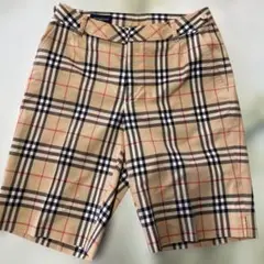 BURBERRY GOLF チェック柄ショートパンツ サイズ7