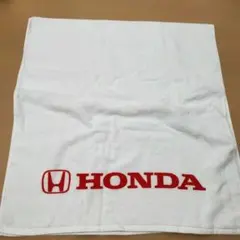 HONDA バスタオル ホワイト　ロゴ入り
