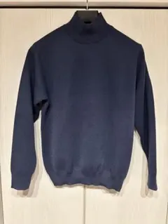 green label relaxing ポリエステルウールハイネックニット S