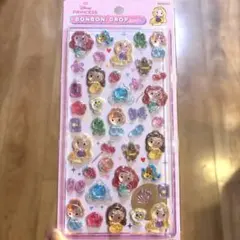 正規品 ディズニープリンセス ボンボンドロップシール