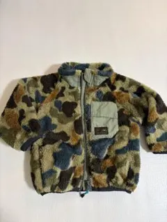 BREEZE 迷彩柄フリースアウター 90