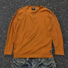 00s【archive】 Henley neck thermal T-shirtのサムネイル
