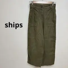 SHIPS リネンキャンバスポケットパンツ リネンパンツのサムネイル
