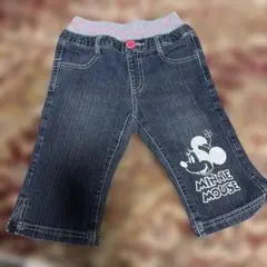 Disney ミニー ミニーマウス デニムパンツ ズボン キッズ　130cm